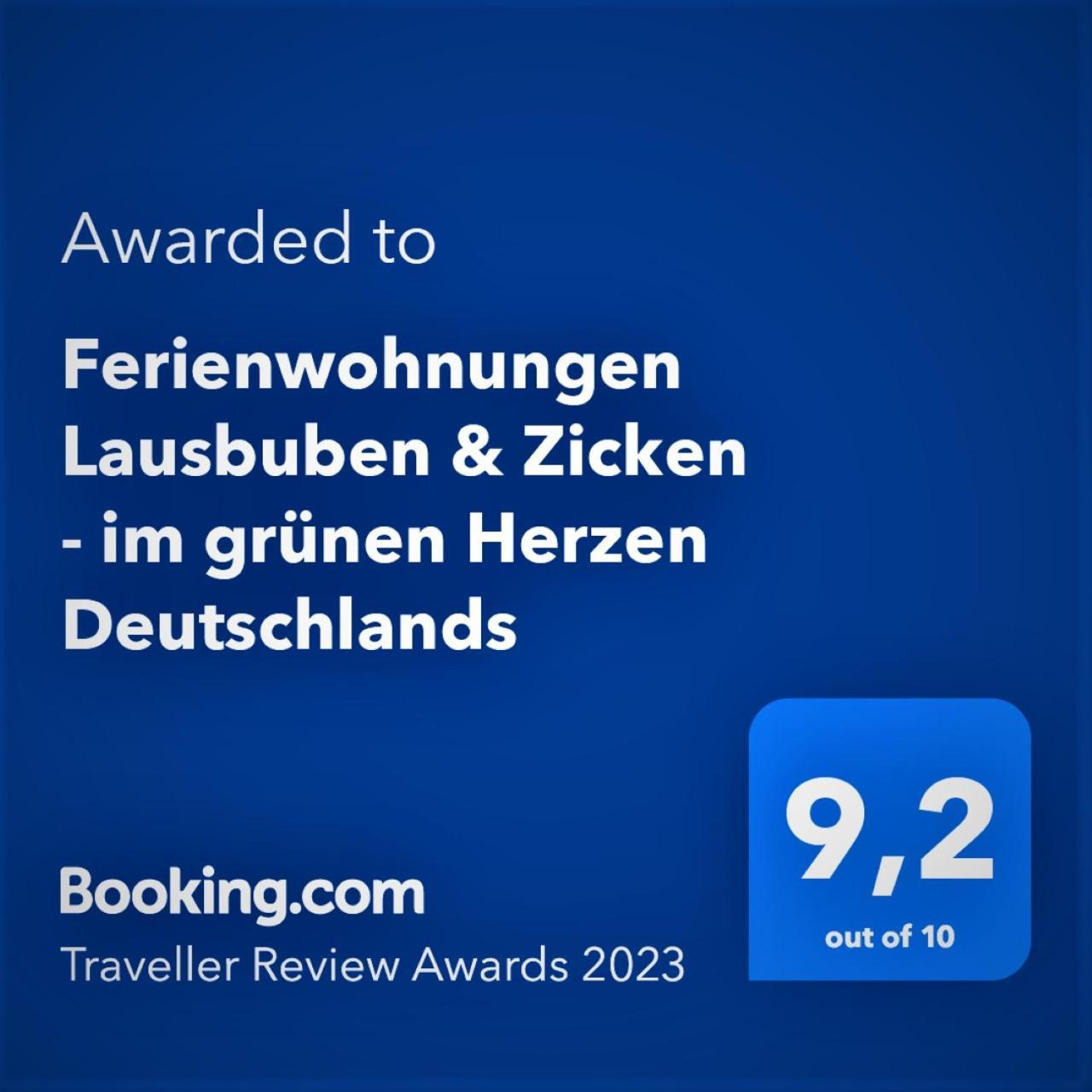 Ferienwohnungen Lausbuben & Zicken - Im Gruenen Herzen Deutschlands Herleshausen Kültér fotó